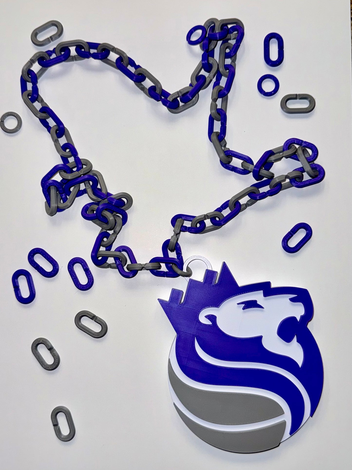 Sacramento Kings Hype Chain – Grey & Purple