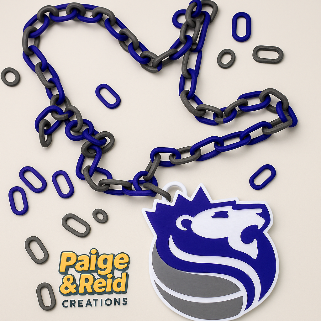 Sacramento Kings Hype Chain – Grey & Purple