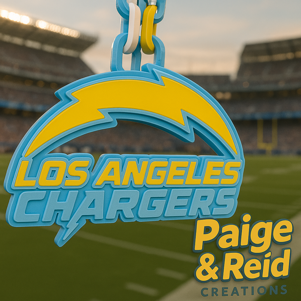 Custom NFL Team 3D Printed Hype Chain Necklace – Game Day Fan Accessory