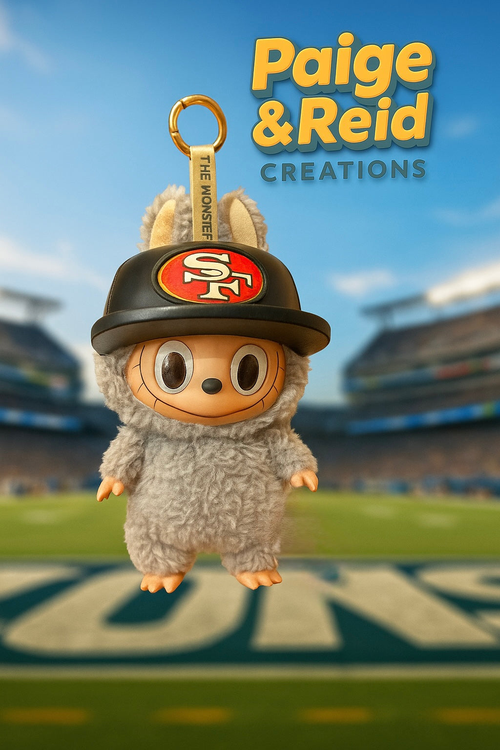 Sideline Series - Custom NFL Hats for your Labubu Blind Box from Popmart