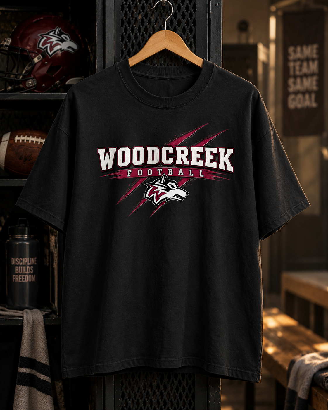 Woodcreek Football Tee