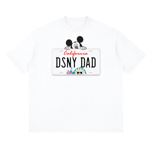 CA Disney Dad Plate Tee