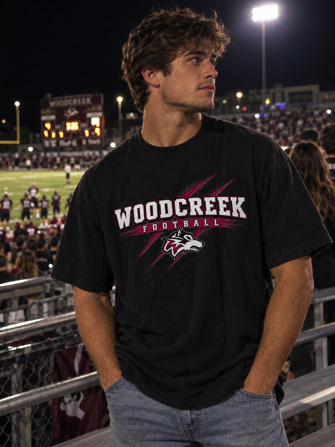 Woodcreek Football Tee
