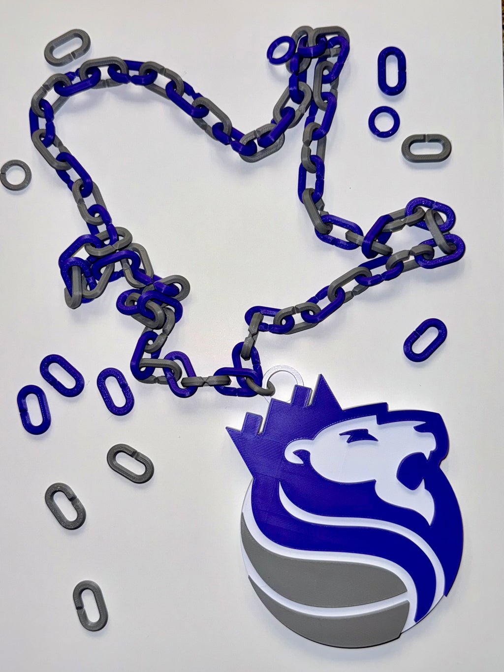 Sacramento Kings Hype Chain – Grey & Purple