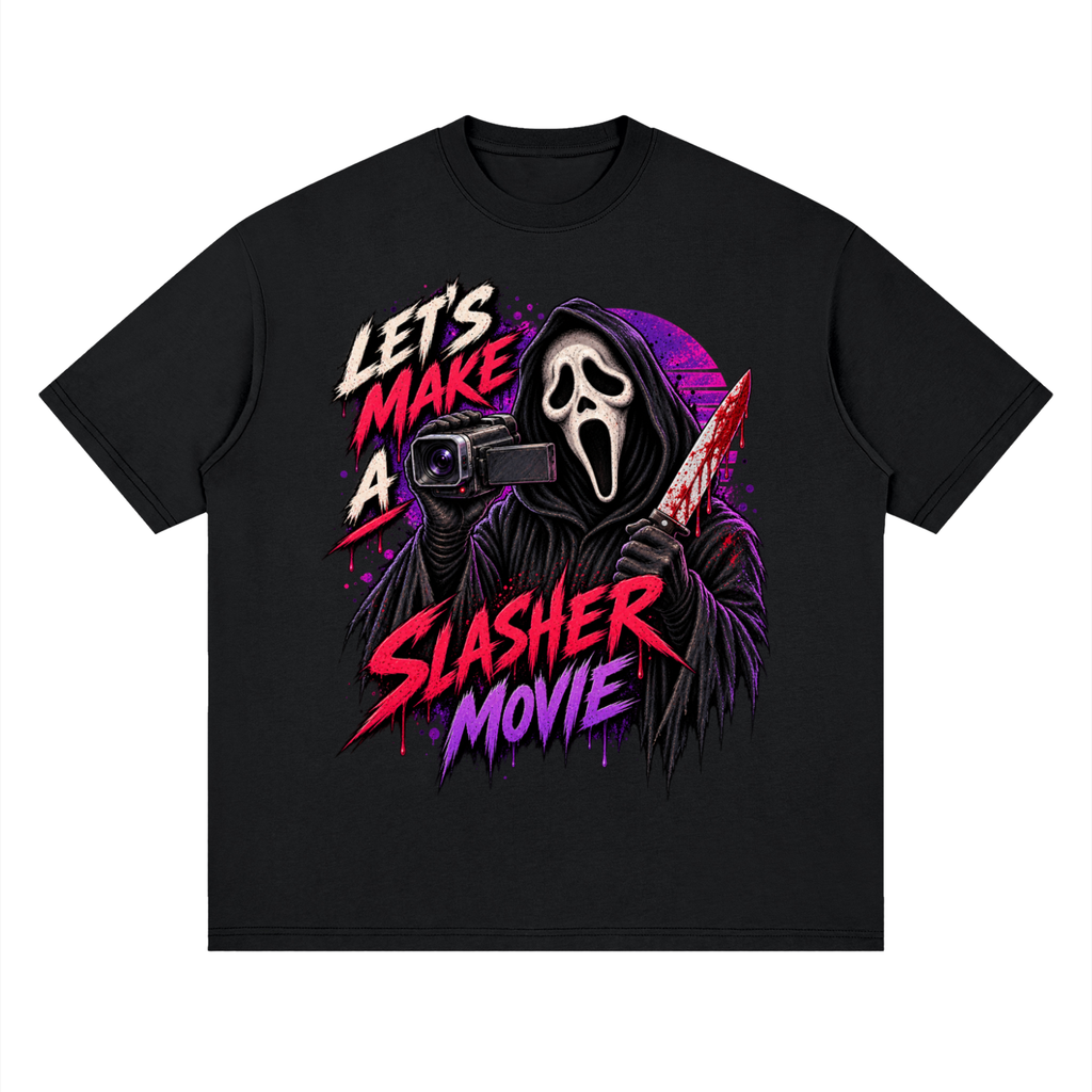Let's Make a Slasher Movie Tee