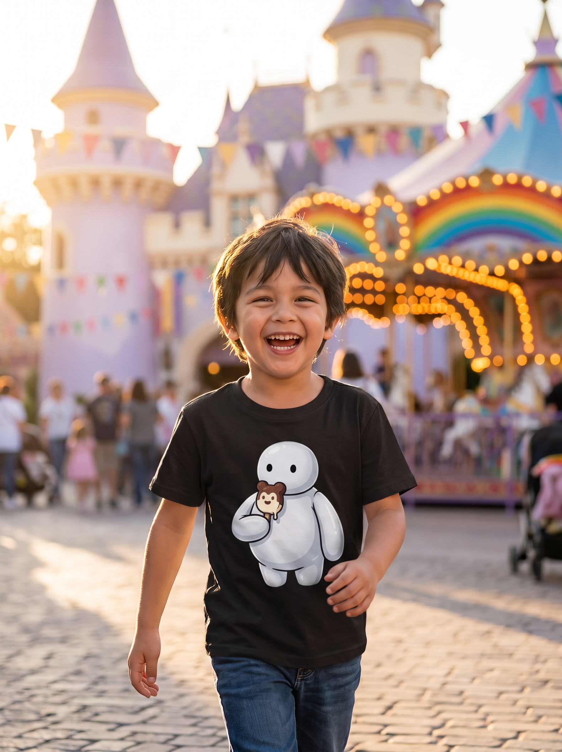Baymax Ice Cream Kids Tee