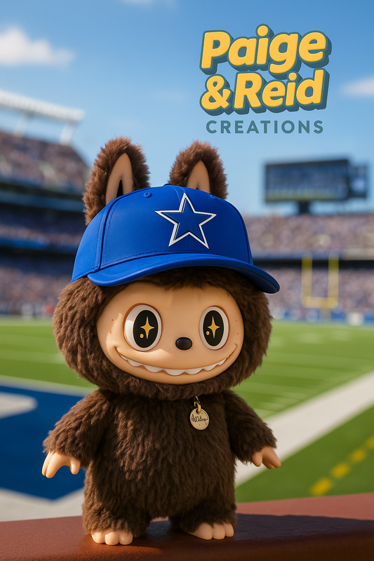 Custom 3D Printed Labubu NFL Team Cap – Choose Your Favorite Team!