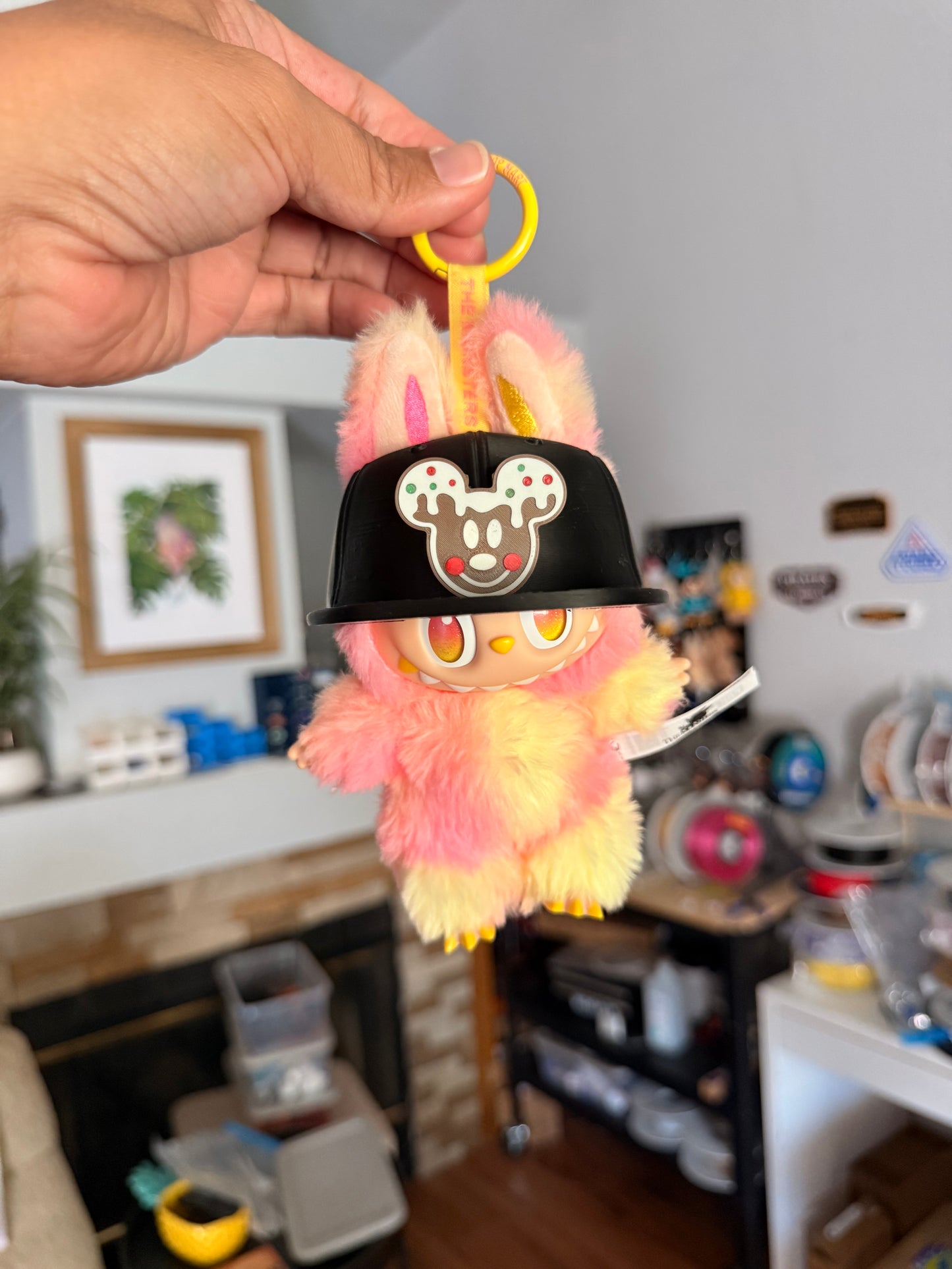 🎄 Gingerbread Mickey Labubu Hat – Holiday Edition