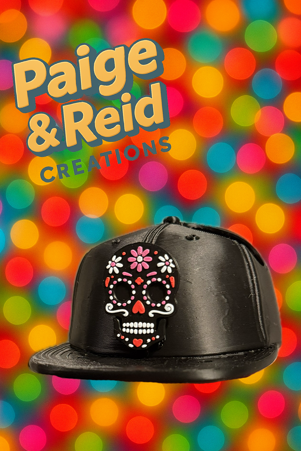 🕯️ Sugar Skull Blind Box Hat – Cultura Collection